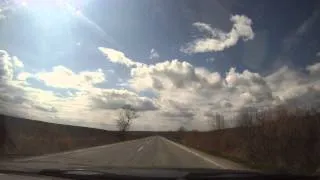 Timelapse on north Bulgarian roads on my way back from Aly&Fila in Bucharest.