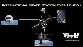 International Space Station and Nauka module (docked)