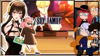 WISE Agents react to Mission 14💣Anya saves Loid Forger🔫Spy x Family react