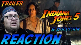 Indiana Jones and the Dial of Destiny Official Trailer REACTION & DISCUSSION | #indianajones