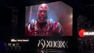 Gears 5 Terminator Reveal Crowd Reaction! - E3 2019