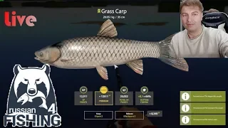 Live🔴Russian Fishing 4  - Incerc la Eel si Rapitor !!!