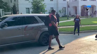 Carolina Panthers Players Arrive at Wofford College for 2023 Training Camp