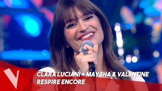 Clara Luciani – 'Respire encore' ● Clara Luciani + Valentine & Maysha | Lives | The Voice Belgique