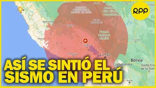 Perú: autoridades no reportan daños tras sismo de magnitud 6.9 en Puno