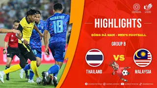 Highlights | U23 Thailand vs U23 Malaysia | Group B Men 's football | SEA Games 31