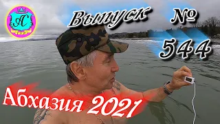 🌴Абхазия 2021❗12 апреля❗Выпуск №544💯Погода и новости от Водяного 🌡ночью +9°🌡днем +13°🐬море +11,9°🌴