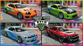 GTA V - All Fast & Furious Cars [Tutorial]