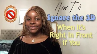 HOW TO IGNORE THE 3D WHEN IT’S RIGHT IN FRONT OF YOU | LAW OF ASSUMPTION | MANIFEST IT, FINESSE IT