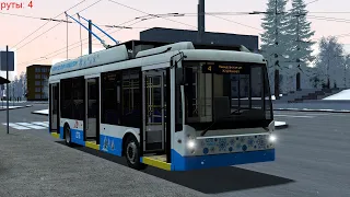 Trolleybus FS / Sumy / Trolza-5265 (Megapolis) / route №4