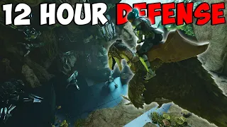 How We DEFENDED Our Broken Cave On An ENEMY SERVER - Ark