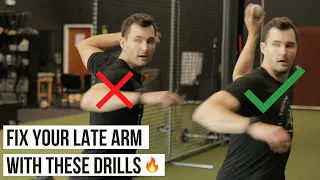 3 Drills To Fix Your Late Arm | Drill Progression