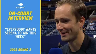 Daniil Medvedev On-Court Interview | 2022 US Open