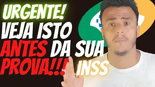 Urgente! Não faça a Prova do Concurso INSS sem ver este vídeo!!! Noções Importantíssimas !!!