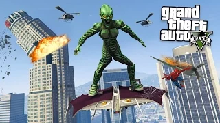 SIPDERMAN´S ERZFEIND! GREEN GOBLIN + GLEITER MOD! GTA 5 Mod Gameplay!