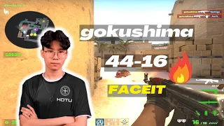 【gokushima POV】(44-16) (mirage) | FACEIT Ranked | Sep 23, 2023