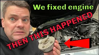 We fixed this 600bhp BMW engine, then this went and happened