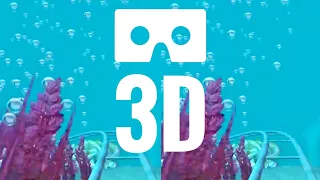 3D SBS VR Box Roller Coaster Underwater POV Ride Google Cardboard not 360