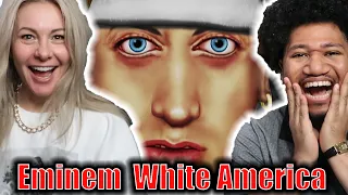 OUR FIRST TIME REACTING TO !!! Eminem - White America (Official Music Video) REACTION!!!