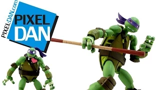 Revoltech Teenage Mutant Ninja Turtles Donatello Figure Video Review