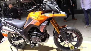 2018 Keeway TX ADV 125 - Walkaround - 2017 EICMA Milan Motorcycle Exhibition