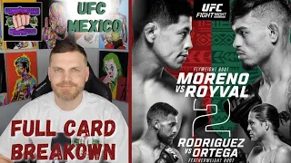 UFC Mexico: Moreno Vs Royval 2 Full Card Breakdown, Predictions, and Bets #ufcmexico #ufcmexicocity