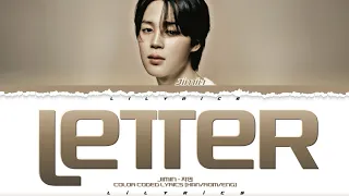 JIMIN 'Letter' [hidden track] lyrics [han/rom/eng] 지민 '편지' 가사