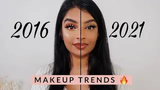 2021 Vs 2016 Makeup Trends | TikTok Trend | Nivii06