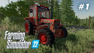 Opening a new LOGGING COMPANY | Silverrun Forest | FS22 Platinum Edition | Episode 1