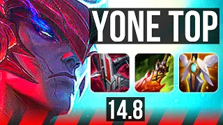 YONE vs RENEKTON (TOP) | 46k DMG, Legendary, 900+ games | KR Master | 14.8