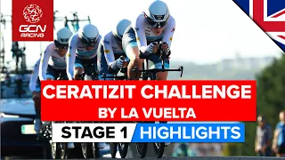 Opening TTT Establishes Initial GC | Ceratizit Challenge By La Vuelta 2022 Stage 1 Highlights