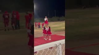 AHS Cheer Game Day Prep Stunt #cheerleading #cheer #cheerleader #cheerstunt