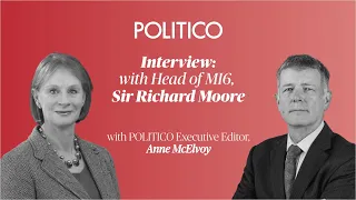 Watch: MI6 boss Richard Moore on global security, Ukraine war and impact of AI | POLITICO