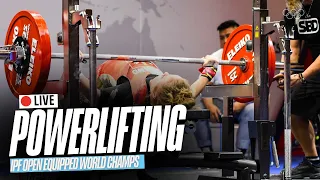 🔴  LIVE World Open Equipped Powerlifting Championships | Women 47kg & 52kg