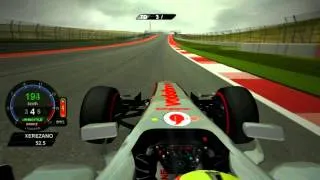 Sergio Perez Onboard lap Austin GP 2013