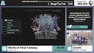 World of Final Fantasy by Cereth (RPG Limit Break 2017 Part 46)