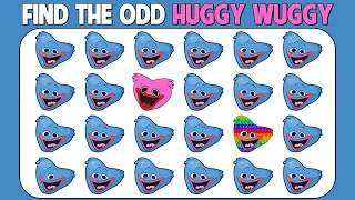 HOW GOOD ARE YOUR EYES #400 | Find The Odd Huggy Wuggy | Poppy Playtime Quiz