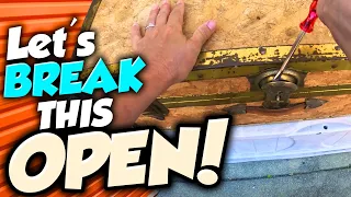 Time Capsule REVEALED - Locked inside storage unit! Lets break it open!