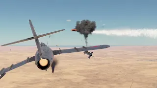 You wanted Combat!? - War Thunder Shenyang F-5 Sim mode over Tunisia