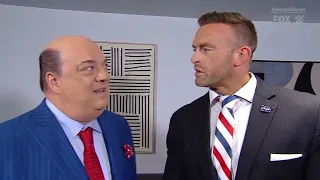 Paul Heyman meets Nick Aldis - Smackdown 5/3/2024