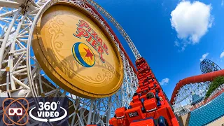 [360] Incredicoaster - Incredibles Themed Disney California Adventure Roller Coaster