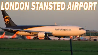 London Stansted Airport plane spotting | Featuring Volga Dnepr IL - 76