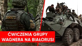 Grupa Wagnera przy granicy z Polską. Białoruś opublikowała nagranie z ćwiczeń