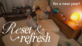 The Ultimate Reset Routine for 2024 🌟 | declutter & clean