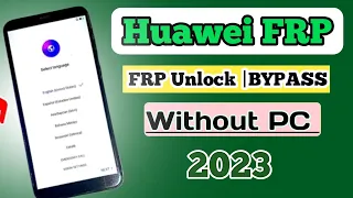 Huawei Y7 Prime 2018 FRP Bypass | Huawei LDN-L21 FRP Bypass 2023 | Huawei Y7 Prime Google Bypass