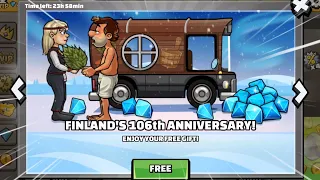 HILL CLIMB RACING 2 - 🎁🎁🎁FREE GIFT Finland's 106th Anniversary! 😍 did you get it too?