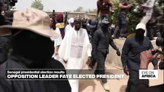 Opposition leader Bassirou Diomaye Faye elected president in Senegal • FRANCE 24 English