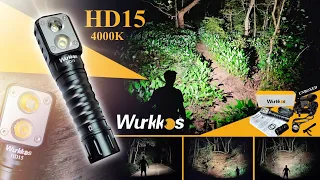 Wurkkos HD15, 4000K version, High cri headlamp