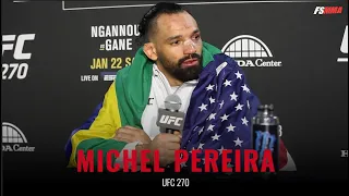 Michel Pereira UFC 270 full post-fight interview