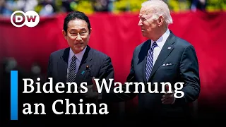 Biden gibt Taiwan Rückendeckung | DW Nachrichten